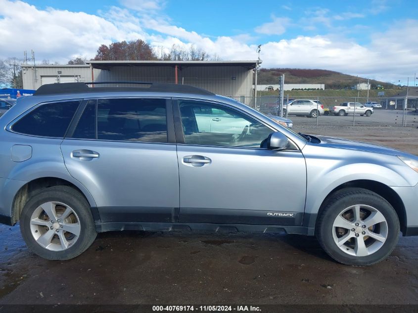 2014 Subaru Outback 2.5I Premium VIN: 4S4BRBCC3E3288467 Lot: 40769174