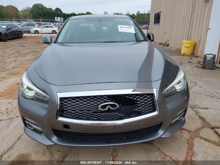 2014 Infiniti Q50 Premium VIN: JN1BV7AR7EM691563 Lot: 40769207