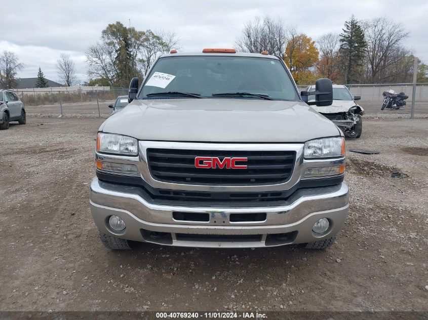 2006 GMC Sierra 2500Hd Sle1 VIN: 1GTHK29D06E180252 Lot: 40769240