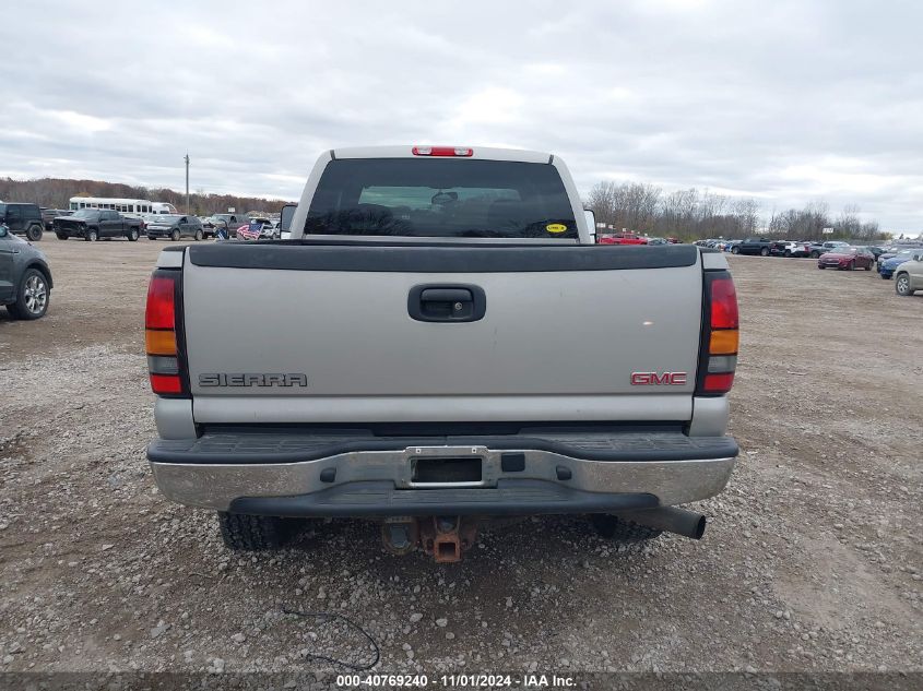 2006 GMC Sierra 2500Hd Sle1 VIN: 1GTHK29D06E180252 Lot: 40769240