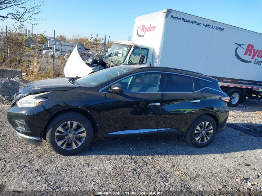 2015 Nissan Murano Sv VIN: 5N1AZ2MH5FN203379 Lot: 40769245