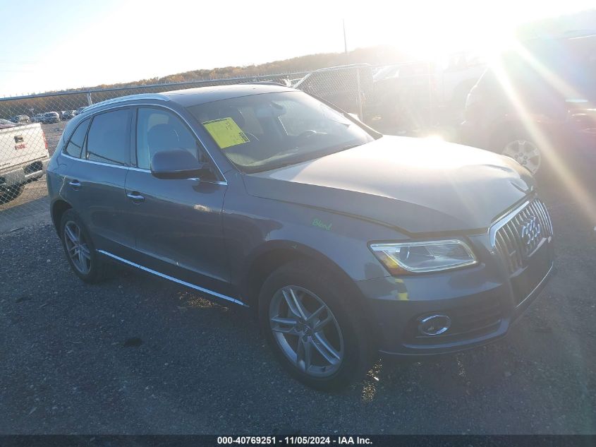 2017 Audi Q5 2.0T Premium VIN: WA1L2AFPXHA085804 Lot: 40769251