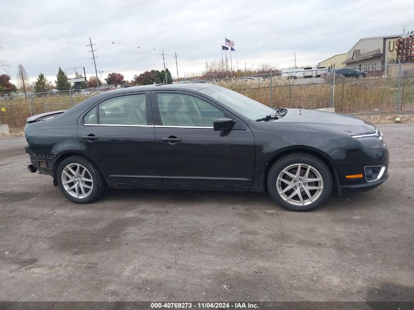 2010 Ford Fusion Sel VIN: 3FAHP0CG4AR110001 Lot: 40769273