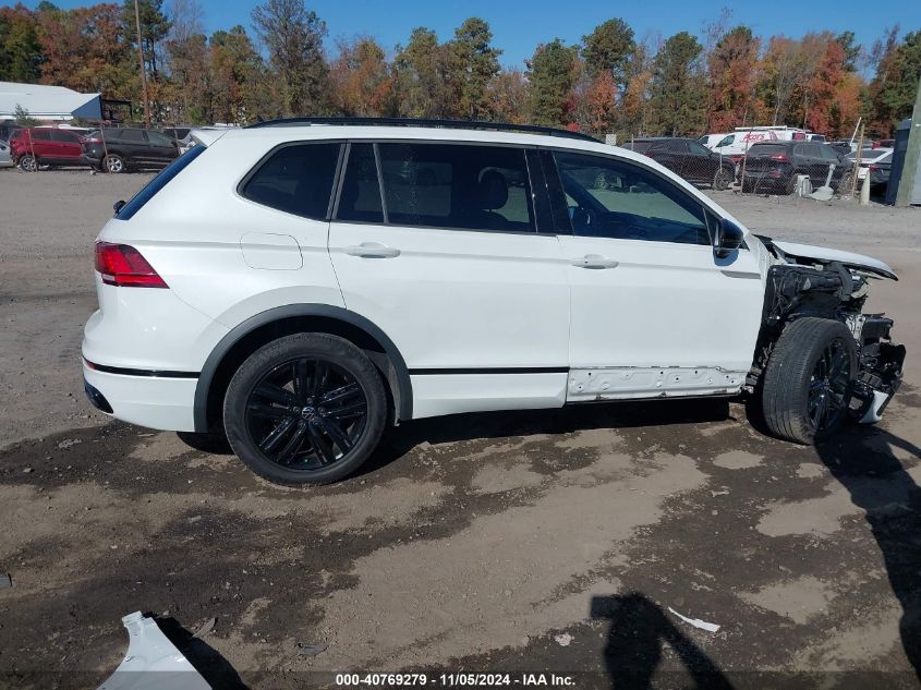 2022 VOLKSWAGEN TIGUAN 2.0T SE R-LINE BLACK - 3VVCB7AX8NM131565