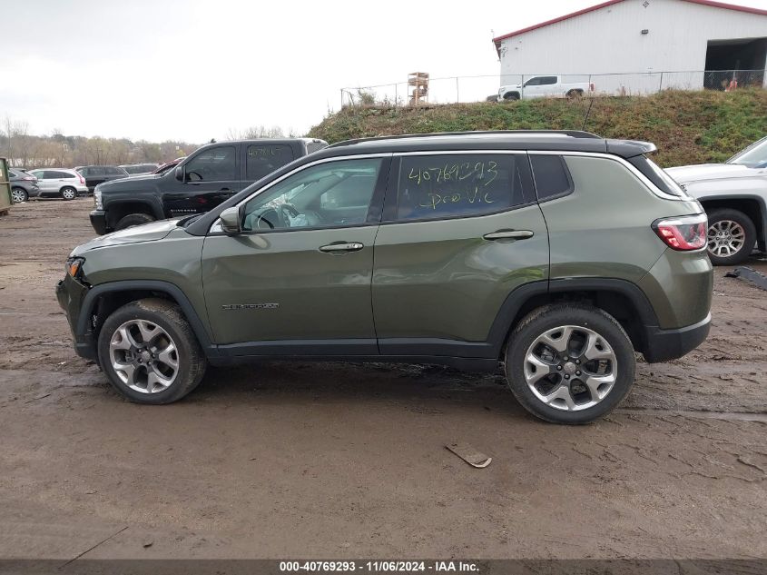 VIN 3C4NJDCB3JT175368 2018 Jeep Compass, Limited 4X4 no.14