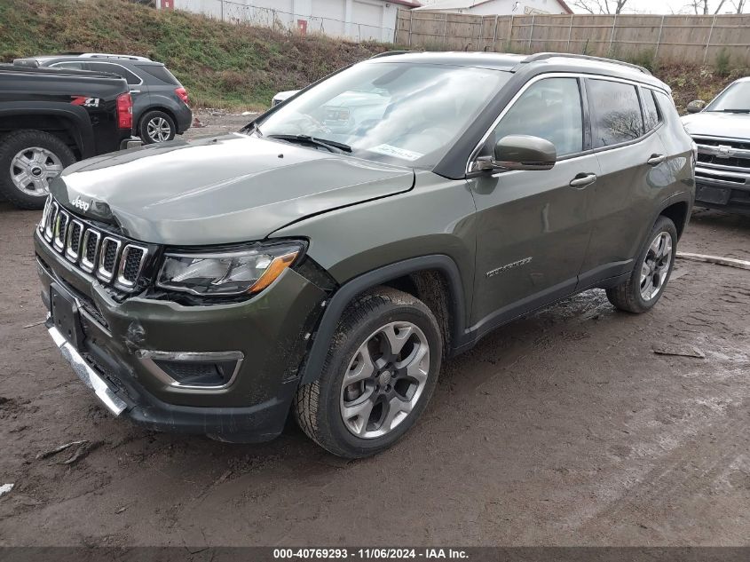 VIN 3C4NJDCB3JT175368 2018 Jeep Compass, Limited 4X4 no.2