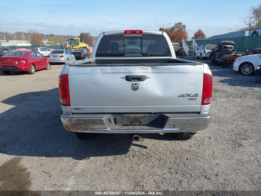 2005 Dodge Ram 1500 Slt/Laramie VIN: 1D7HU18N35S291785 Lot: 40769307