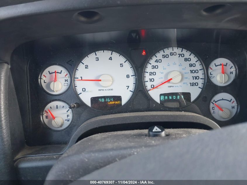 2005 Dodge Ram 1500 Slt/Laramie VIN: 1D7HU18N35S291785 Lot: 40769307