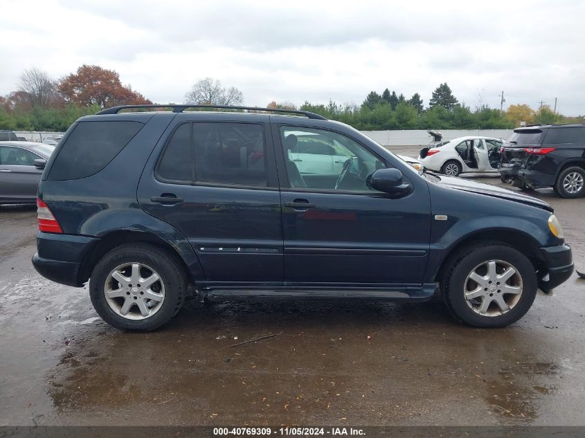 1999 Mercedes-Benz Ml 430 VIN: 4JGAB72E7XA109877 Lot: 40769309