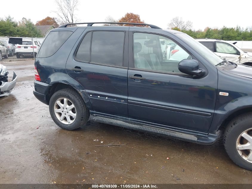 1999 Mercedes-Benz Ml 430 VIN: 4JGAB72E7XA109877 Lot: 40769309