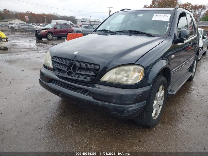 1999 Mercedes-Benz Ml 430 VIN: 4JGAB72E7XA109877 Lot: 40769309