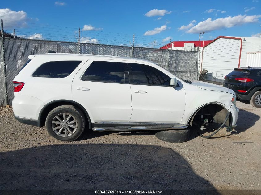 2018 Dodge Durango Sxt Awd VIN: 1C4RDJAGXJC415730 Lot: 40769313