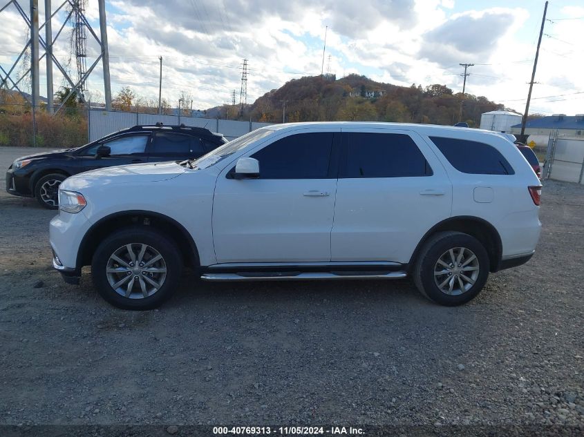 2018 Dodge Durango Sxt Awd VIN: 1C4RDJAGXJC415730 Lot: 40769313