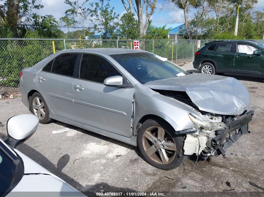 2013 Toyota Camry Se VIN: 4T1BF1FK7DU295274 Lot: 40769317