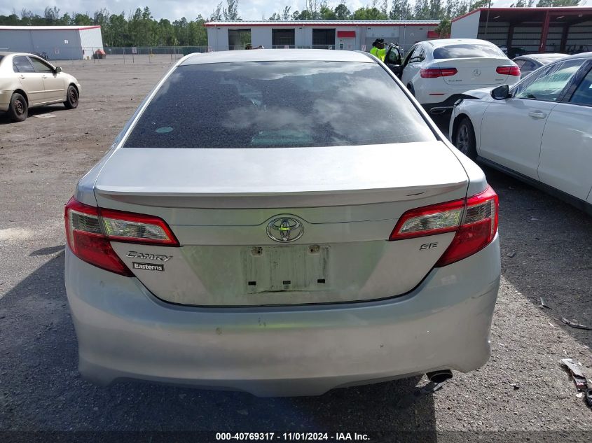 2013 Toyota Camry Se VIN: 4T1BF1FK7DU295274 Lot: 40769317