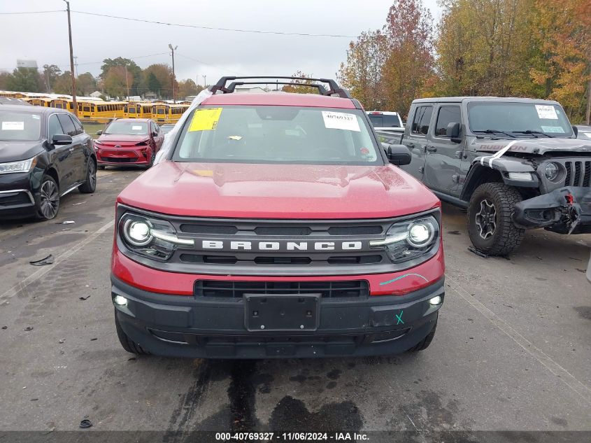 2021 Ford Bronco Sport Big Bend VIN: 3FMCR9B66MRA17718 Lot: 40769327