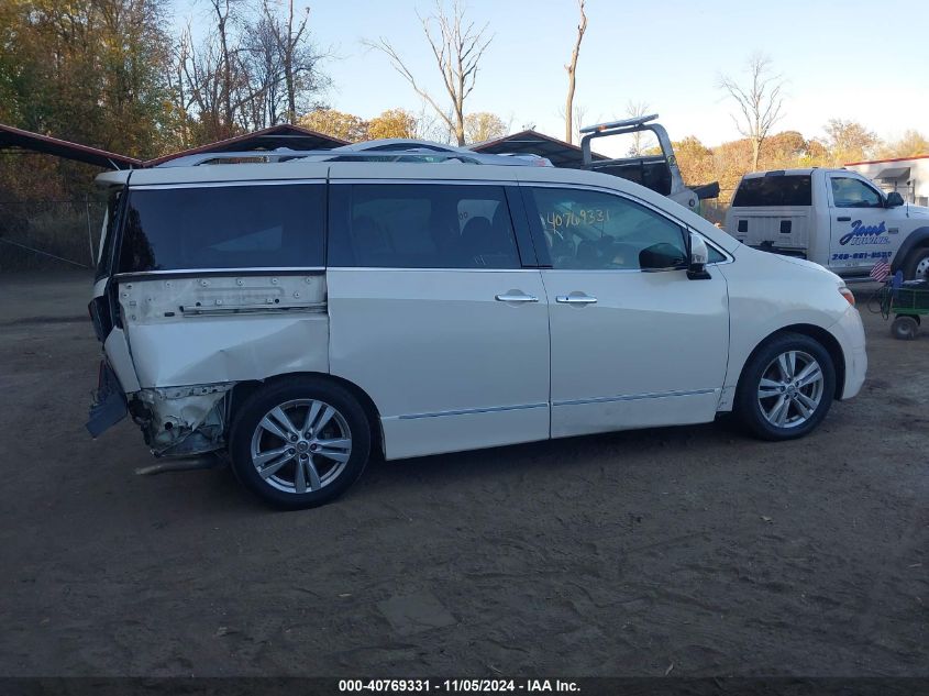 2015 Nissan Quest Platinum VIN: JN8AE2KP9F9120092 Lot: 40769331