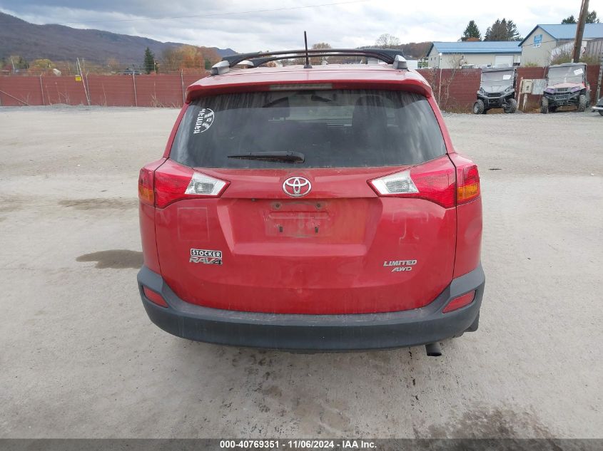 2013 Toyota Rav4 Limited VIN: JTMDFREV0D5018273 Lot: 40769351