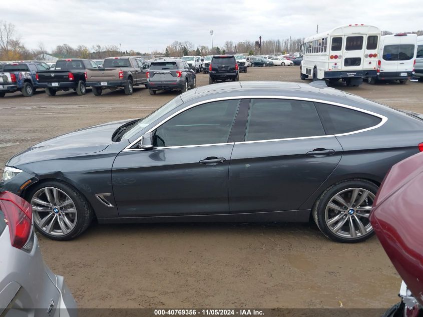 2016 BMW 335I Gran Turismo xDrive VIN: WBA3X9C54GD869883 Lot: 40769356