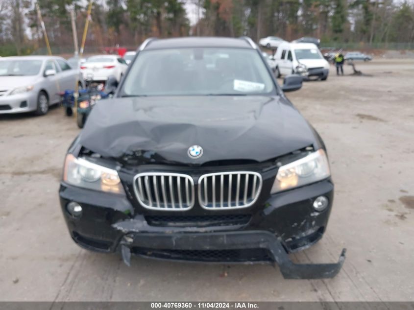 2014 BMW X3 xDrive28I VIN: 5UXWX9C52E0D40275 Lot: 40769360