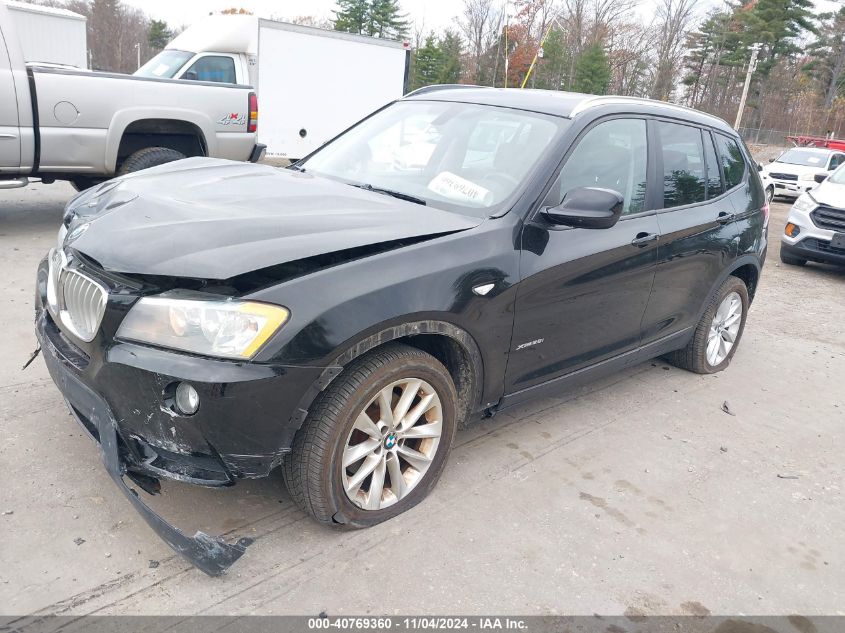 VIN 5UXWX9C52E0D40275 2014 BMW X3, Xdrive28I no.2