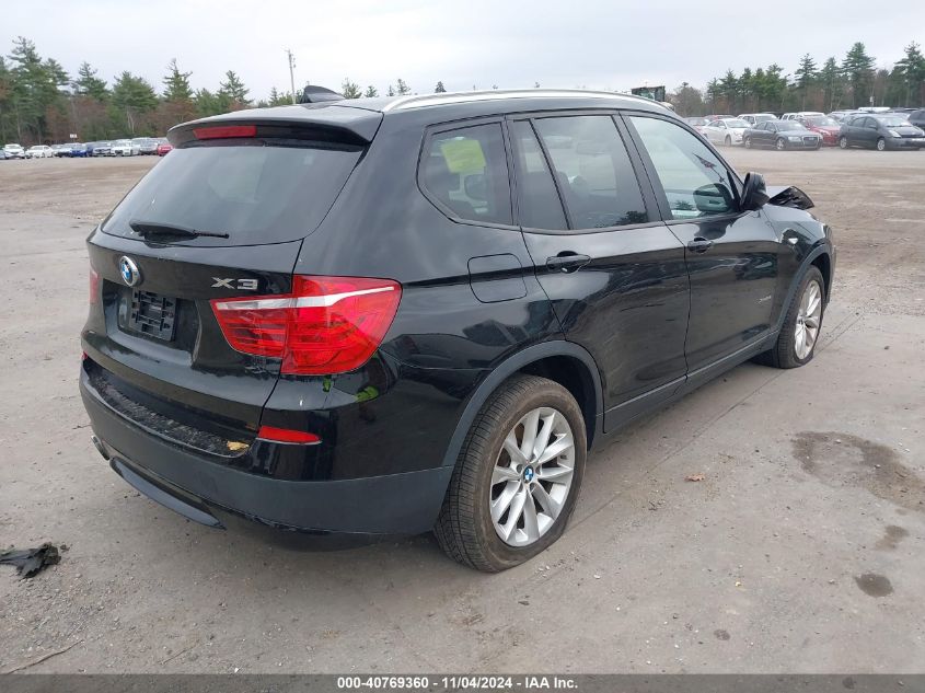 VIN 5UXWX9C52E0D40275 2014 BMW X3, Xdrive28I no.4