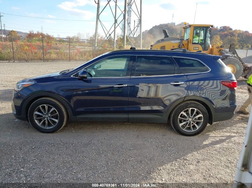 2018 Hyundai Santa Fe Se VIN: KM8SNDHF6JU283486 Lot: 40769361