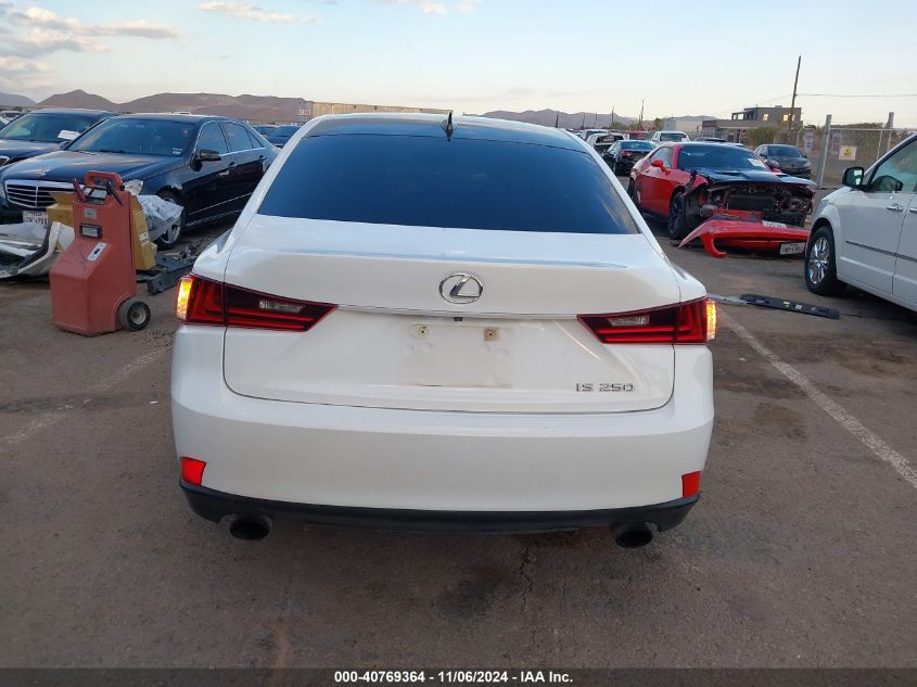 2014 Lexus Is 250 VIN: JTHBF1D27E5015810 Lot: 40769364