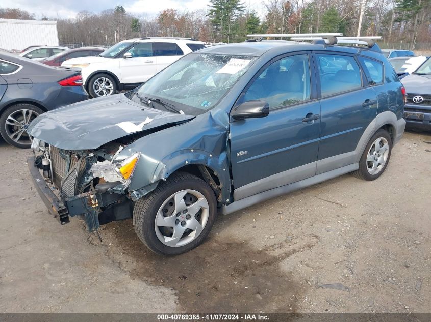 2008 Pontiac Vibe VIN: 5Y2SL658X8Z405887 Lot: 40769385