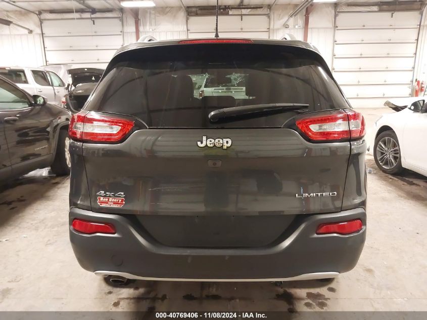 2017 Jeep Cherokee Limited 4X4 VIN: 1C4PJMDB8HW635491 Lot: 40769406