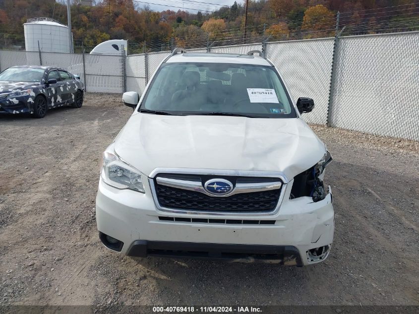 2016 Subaru Forester 2.5I Touring VIN: JF2SJAXC9GH521663 Lot: 40769418