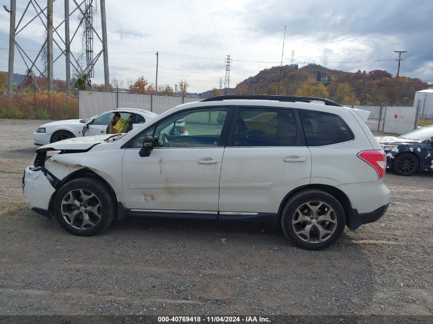 2016 Subaru Forester 2.5I Touring VIN: JF2SJAXC9GH521663 Lot: 40769418