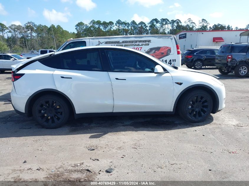 2021 Tesla Model Y Long Range Dual Motor All-Wheel Drive VIN: 5YJYGDEE6MF130088 Lot: 40769429