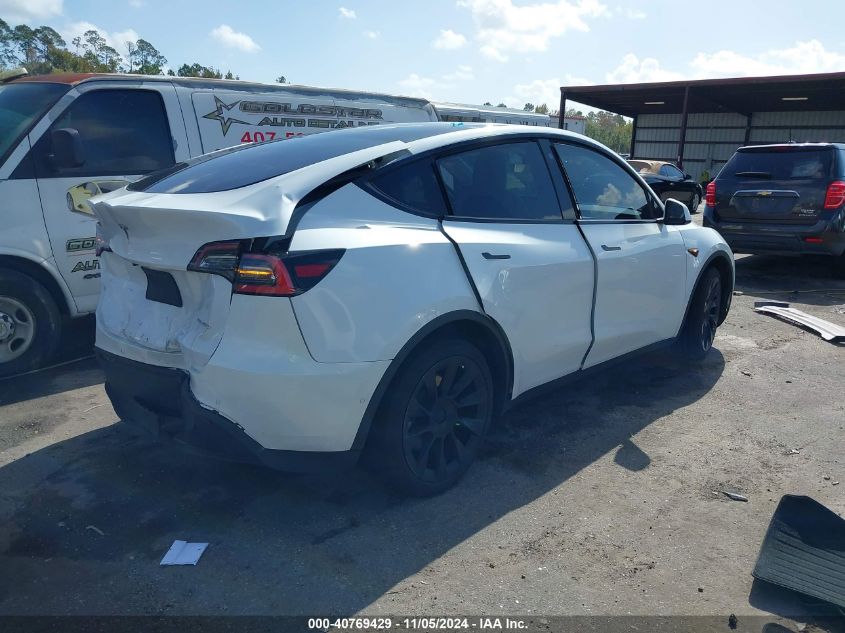 2021 Tesla Model Y Long Range Dual Motor All-Wheel Drive VIN: 5YJYGDEE6MF130088 Lot: 40769429