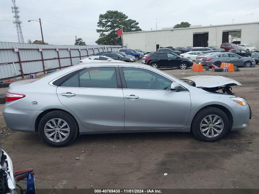 2016 Toyota Camry Le VIN: 4T1BF1FK4GU609161 Lot: 40769435