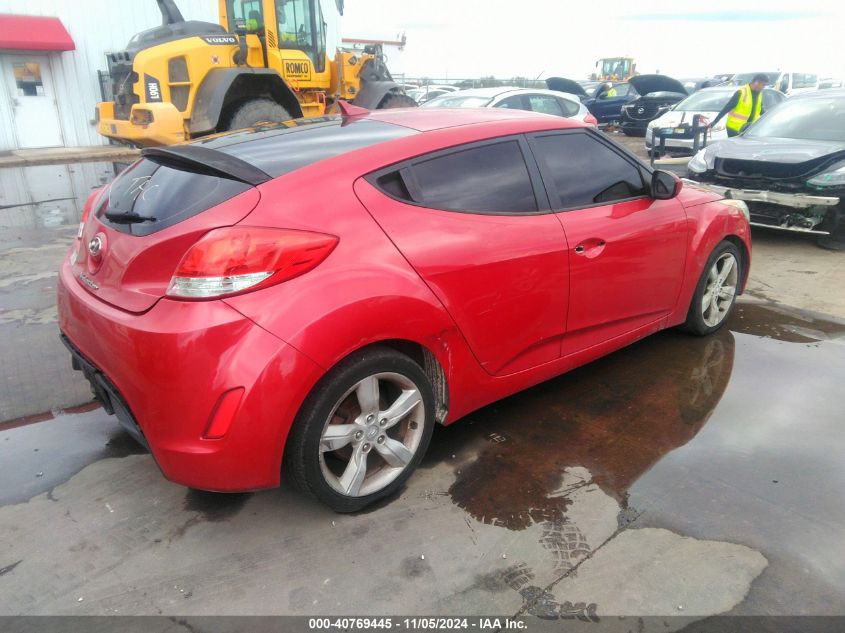 VIN KMHTC6AD3DU145407 2013 HYUNDAI VELOSTER no.4