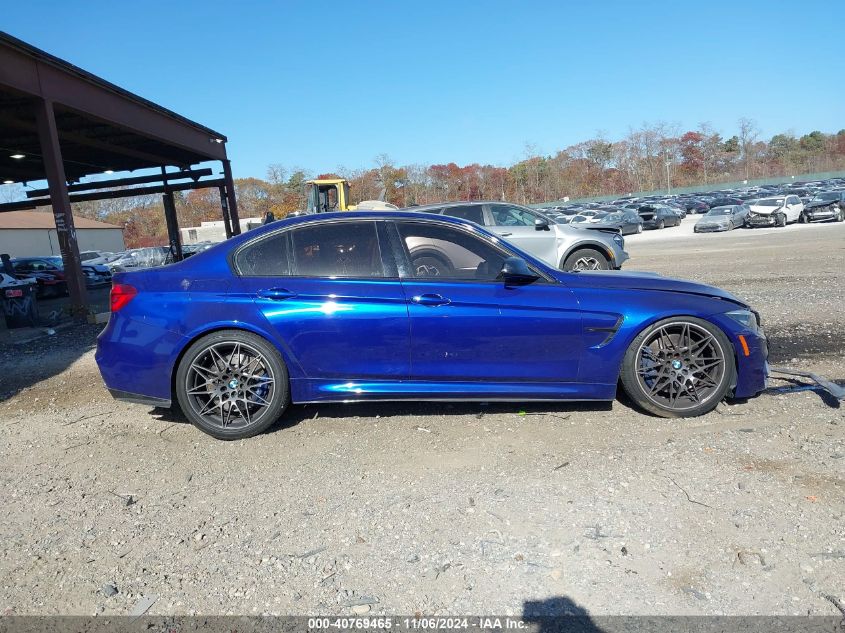 2018 BMW M3 Cs VIN: WBS8M9C51J5K99983 Lot: 40769465