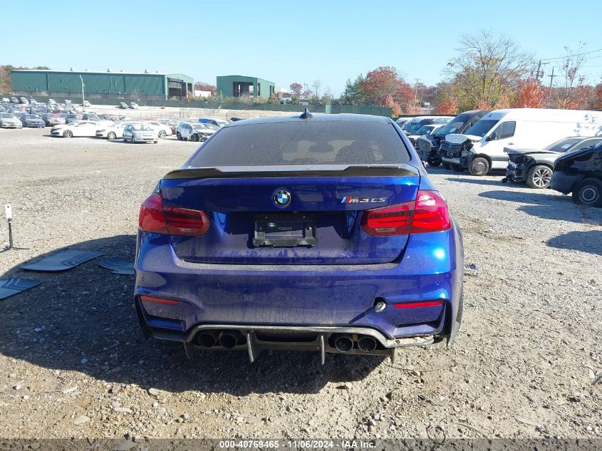 2018 BMW M3 Cs VIN: WBS8M9C51J5K99983 Lot: 40769465