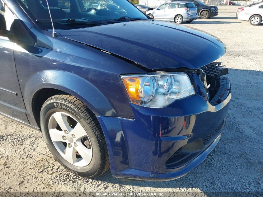 2013 Dodge Grand Caravan Se VIN: 2C4RDGBG0DR566525 Lot: 40769468