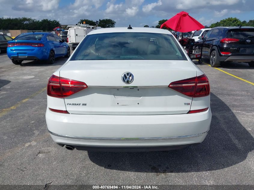 2018 Volkswagen Passat 2.0T Se VIN: 1VWBA7A30JC005378 Lot: 40769494