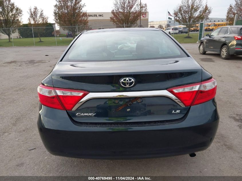 2016 Toyota Camry Le VIN: 4T4BF1FK3GR540064 Lot: 40769495