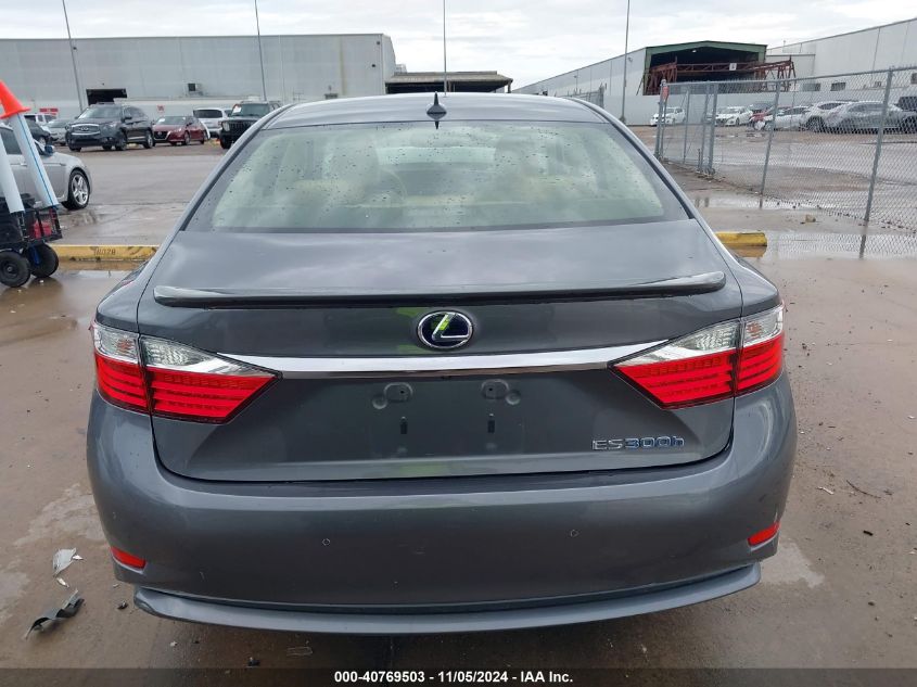 2013 Lexus Es 300H VIN: JTHBW1GG5D2017627 Lot: 40769503