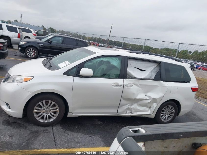 2017 Toyota Sienna Xle 8 Passenger VIN: 5TDYZ3DC2HS824864 Lot: 40769510