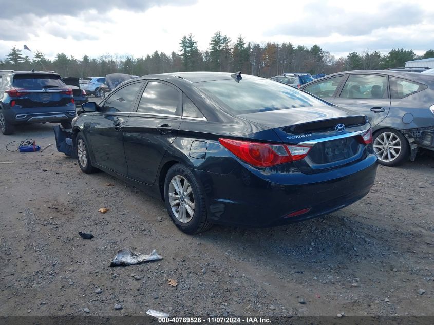 2012 Hyundai Sonata Gls VIN: 5NPEB4AC2CH312330 Lot: 40769526