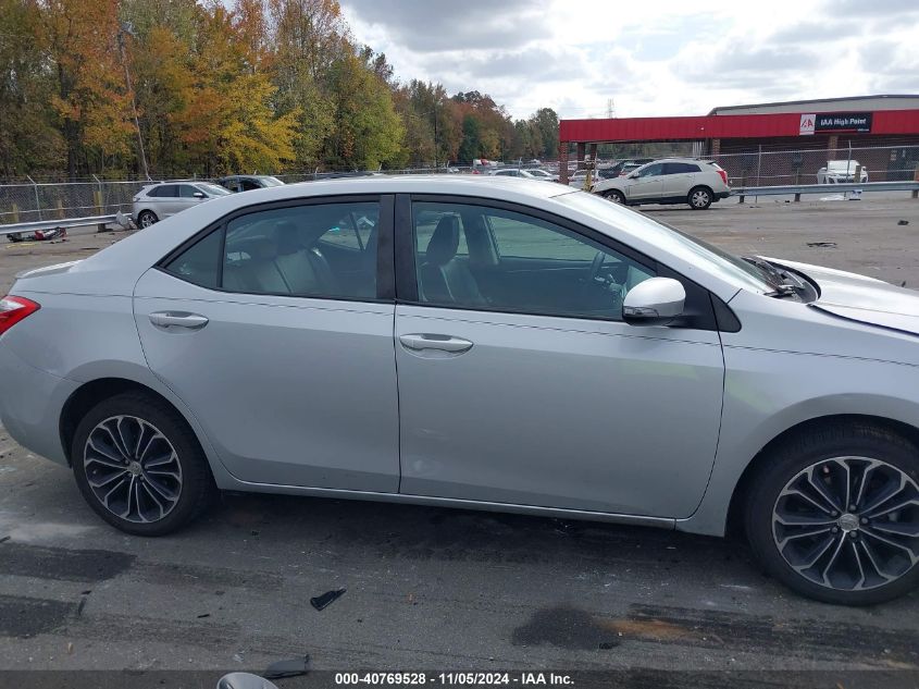 2014 Toyota Corolla S Plus VIN: 2T1BURHE0EC076882 Lot: 40769528