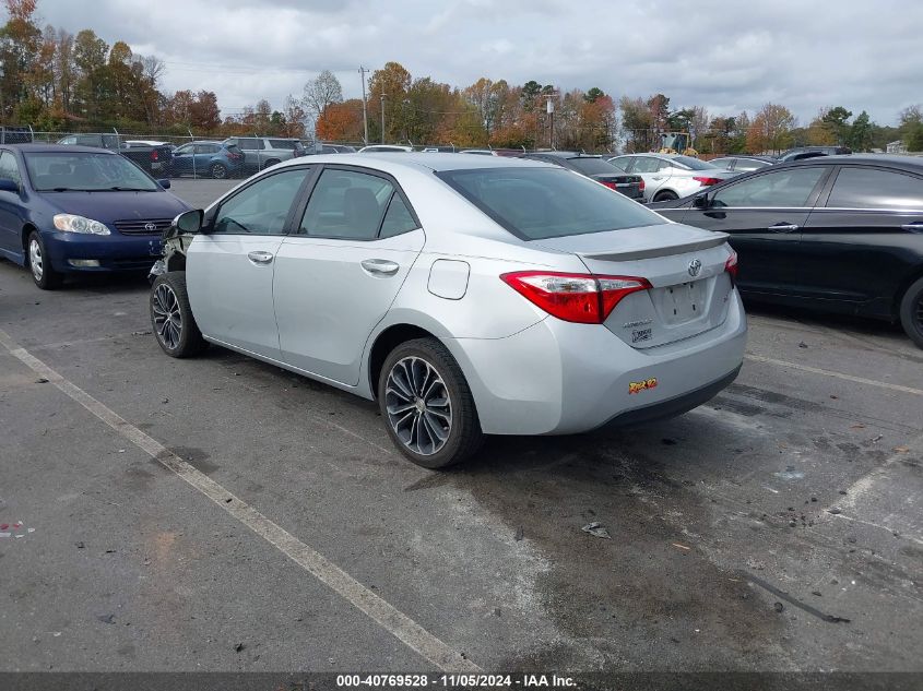 2014 Toyota Corolla S Plus VIN: 2T1BURHE0EC076882 Lot: 40769528