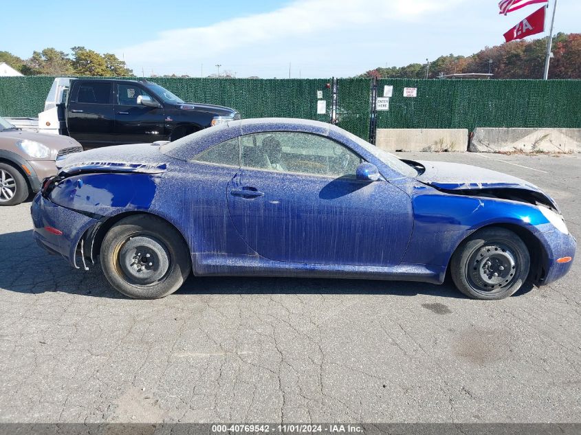 2004 Lexus Sc 430 VIN: JTHFN48Y240050870 Lot: 40769542