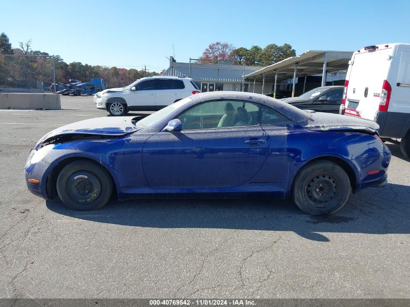 2004 Lexus Sc 430 VIN: JTHFN48Y240050870 Lot: 40769542