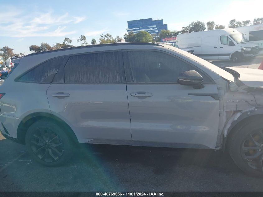 2022 Kia Sorento Sx VIN: 5XYRK4LF9NG102472 Lot: 40769556