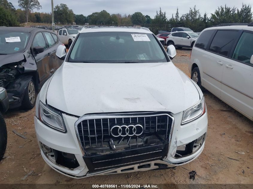 2016 Audi Q5 2.0T Premium VIN: WA1L2AFP7GA058364 Lot: 40769561